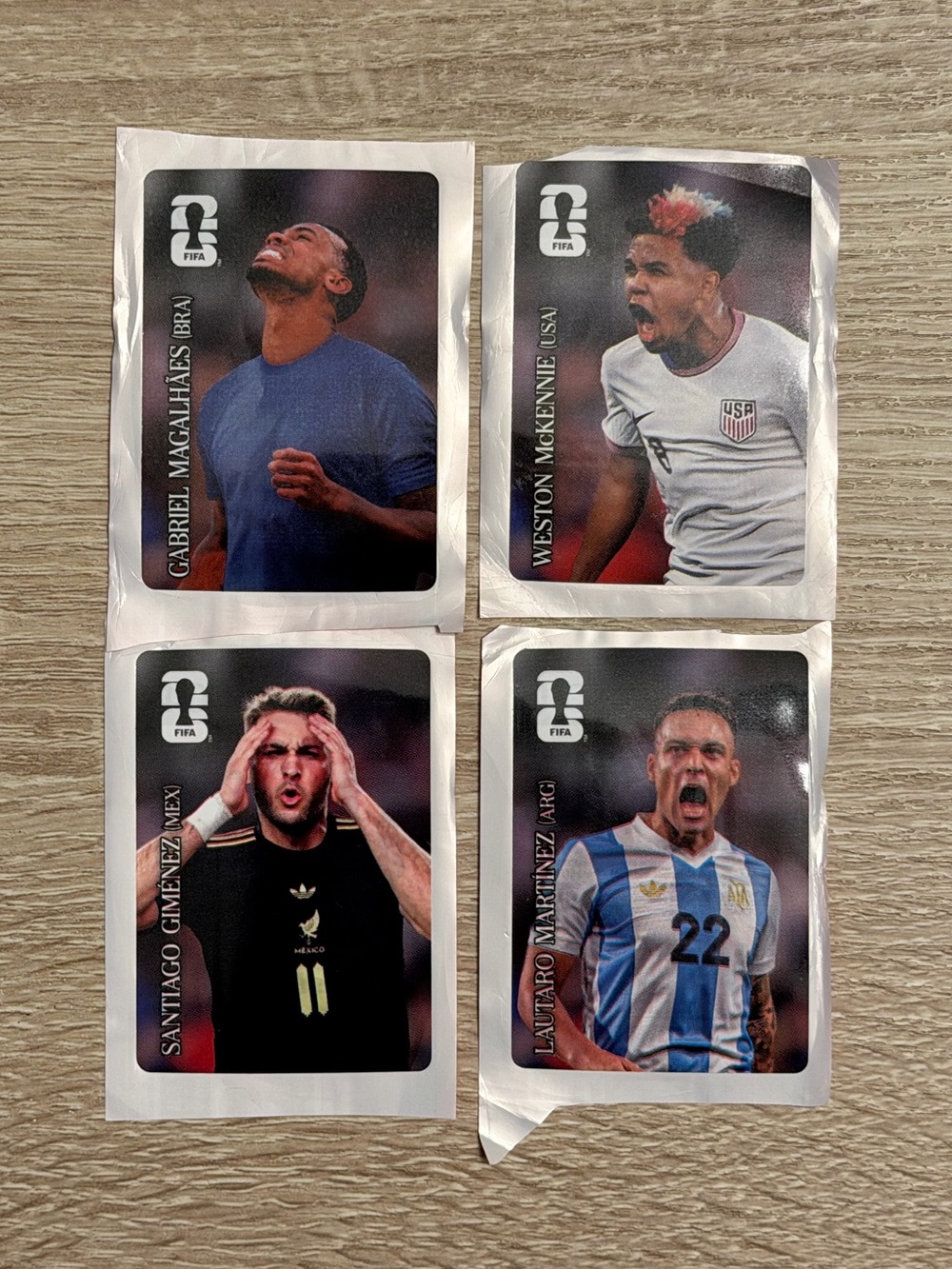 FIFA Coca-Cola Stickers